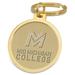 Gold Mid Michigan College Split-Wire Key Ring