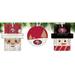 San Francisco 49ers 3-Pack Ornament Set