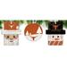 Texas Longhorns 3-Pack Ornament Set