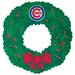 Chicago Cubs 16'' Team Wreath Sign