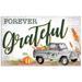 Green Bay Packers 11" x 19" Forever Grateful Sign