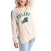 Women's Gameday Couture Cream Tulane Green Wave Side Split Pullover Top