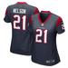 Women's Nike Steven Nelson Navy Houston Texans Game Player Jersey