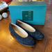 Gucci Shoes | Euc Gucci Sz 7.5b Black Suede Ballet Flats With Iconic Gg Stitched On Toe | Color: Black | Size: 7.5 B