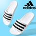 Adidas Shoes | Adidas Unisex Adilette Boost Slide Fy8155 | Color: Black/White | Size: Various