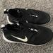 Nike Shoes | Nike Kids Unisex Black With White Slip Ones Unsure Of Size (3 Or 4y) Euc | Color: Black/White | Size: 3 Or 4y