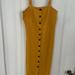 Madewell Dresses | Madewell Texture And Thread Dress | Color: Yellow | Size: Xs