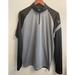 Nike Shirts | Men’s Nike 1/4 Zip Dri-Fit Long Sleeve T-Shirt Size Large | Color: Black/Gray | Size: L