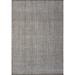 Gray/White 96 x 60 x 0.01 in Area Rug - Gracie Oaks Jardel Geometric Handmade Flatweave Grey/Brown/Ivory Area Rug Recycled P.E.T. | Wayfair