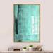 17 Stories Grey & Blue Modern Art II 2FL47770 Metal in Black/Gray/Green | 32 H x 16 W x 1 D in | Wayfair F7EE614A570846EEB806E9AB97F8AFC7