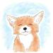 Redwood Rover Happiest Fox - Wrapped Canvas Painting Canvas in White | 36 H x 36 W x 1.25 D in | Wayfair F3E4DDB8DC9547A7A96A238DF6776C65