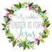 The Holiday Aisle® Easter Jesus Easter Wreath Canvas | 12 H x 12 W x 1.25 D in | Wayfair EE458FD7249B4F8BAA71DF71DC979A1B