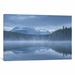 Loon Peak® Herbert Lake I Photographic Print on Wrapped Canvas in Blue/Indigo | 12 H x 18 W in | Wayfair LOON5889 31764162