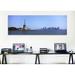 Ebern Designs Panoramic 'Statue of Liberty w/ Manhattan Skyline in the Background, Liberty Island, New York City | 1.5 D in | Wayfair