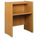 Stevens ID Systems Library Wood 48" Study Carrel Wood in White | 48 H x 36 W x 23 D in | Wayfair 88550 Z48-027