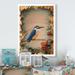 Winston Porter Modern Silver Kingfisher Modern Silver Kingfisher - on Canvas in Blue/Green/Red | 40 H x 30 W x 1.5 D in | Wayfair