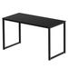 Ebern Designs Levere Desk Metal in Black | 28 H x 40 W x 19 D in | Wayfair F1A50BF550114A27AF7E3C7A3EF1A25D