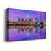 Ebern Designs 18_Dallas Texas USA Premium Gallery Wrapped Canvas - Ready To Hang Canvas, Solid Wood in White | 24 H x 36 W x 1.5 D in | Wayfair