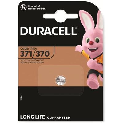 D 371/370 SR69 Uhrenknopfzelle Silberoxid 40mAh 1,55V (1er Blister) - Duracell