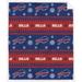 Buffalo Bills 60'' x 70'' Holiday Gift Wrap Sherpa Flannel Fleece Blanket