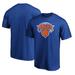 Men's Fanatics Branded Royal New York Knicks Logo T-Shirt