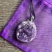 Free People Jewelry | 2for50 New Handmade Purple Amethyst Crystal Raw Geode Pendent Necklace Druzy | Color: Purple | Size: Os