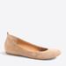 J. Crew Shoes | J. Crew Suede Anya Ballet Flats | Color: Cream/Tan | Size: 8.5