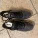 Michael Kors Shoes | Michael Kors Finch Lace Up Fabric Gunmetal Size 8 | Color: Black/Gray | Size: 8