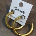 Madewell Jewelry | New Madewell Half Hoop Earrings | Color: Gold | Size: Os