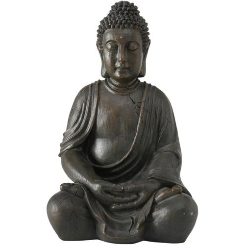 "Dekofigur BOLTZE ""Figur Buddha"" Dekofiguren braun"