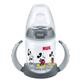NUK Disney First Choice+ Flasche | 6-18 Monate | Silikon-Sauger | Anti-Kolik-Ventil | BPA-frei | 150 ml | Mickey Mouse