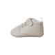 Sterntaler Baby Jungen Baby Sneaker Baby-Schuh - Baby Sneaker, Babyschuhe - Low-Top Babyschuh mit Kunststoff Sohle - hellgrau, 15/16 EU