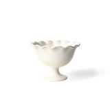 Coton Colors Signature Ruffle Trifle Nut Bowl All Ceramic/Earthenware/Stoneware in White | 7 H x 9 W x 9 D in | Wayfair SIG-R9FTB