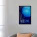 iCanvas Michael Tompsett 'The Planet Neptune' - Unframed Graphic Art Print on Canvas Metal in Black/Blue | 60 H x 40 W x 1.5 D in | Wayfair