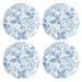 Lenox Butterfly Meadow 4Pc Cottage Accent Plates Porcelain China/Ceramic in Blue | Wayfair 894275