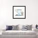 Latitude Run® Good Brew VIII Painting Print on Wrapped Canvas Paper in Black/Blue/Gray | 24" H x 24" W x 1" D | Wayfair