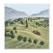 Stupell Industries Scenic Countryside Sloped Hills Distant Rural Cottages Wall Plaque Art By Ziwei Li in Blue/Brown/Green | Wayfair an-728_wd_12x12