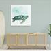 Stupell Industries Speckled Green Sea Turtle Marine Life Painting Oversized Stretched Canvas Wall Art By Diane Neukirch an-206_cn_24x24 Canvas | Wayfair