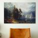 Millwood Pines 'Sierra Nevada' by Albert Bierstadt Painting Print on Canvas Canvas/Metal | 26 H x 40 W x 1.5 D in | Wayfair