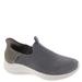 Skechers Sport Ultra Flex 3.0 - Smooth Step Slip-On - Womens 11 Grey Slip On Medium