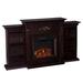 Darby Home Co Tonsey Electric Fireplace in Brown | 42.25 H x 70.25 W x 14 D in | Wayfair 5947B27C21CD4D58A33BF5EEDC7EE7D4
