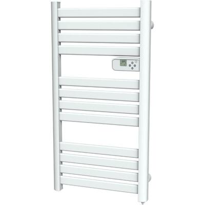 Cayenne - Carrera Badheizkörper 500W mit flachen Lamellen - Weiß - Blanc Image