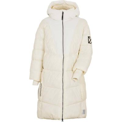 DIDRIKSONS Damen Mantel ANDREA WNS PARKA 2, Größe 40/42 in Weiß