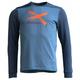 Zimtstern - Crewz Shirt L/S - Fleecepullover Gr L;M;S;XL;XXL blau;grau/schwarz