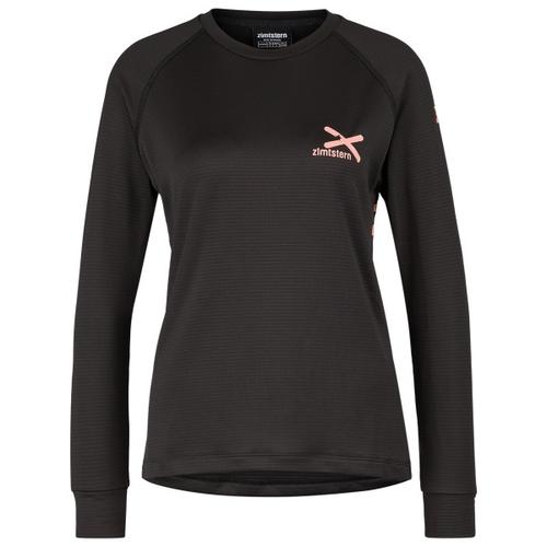 Zimtstern – Women’s Crewz Shirt L/S – Fleecepullover Gr XS schwarz