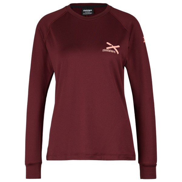 Zimtstern - Women's Crewz Shirt L/S - Fleecepullover Gr S rot