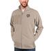 Men's Antigua Oatmeal Texas A&M Aggies Course Full-Zip Jacket