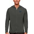 Men's Antigua Charcoal Utah State Aggies Legacy Full-Zip Hoodie