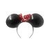 Disney Accessories | 2022 Disney Parks Walt Disney World 50th Vintage Minnie Ear Headband | Color: Red | Size: Os