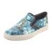 Gucci Shoes | Gucci Supreme Gg Logo Canvas Bloom Blue Floral Slip-On Sneakers Shoes | Color: Blue/Brown | Size: 8.5